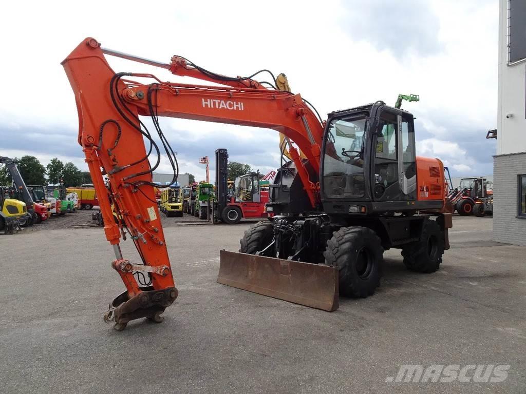 Hitachi ZX140W-3 ホイール式油圧ショベル（パワーショベル・ユンボ・バックホー）