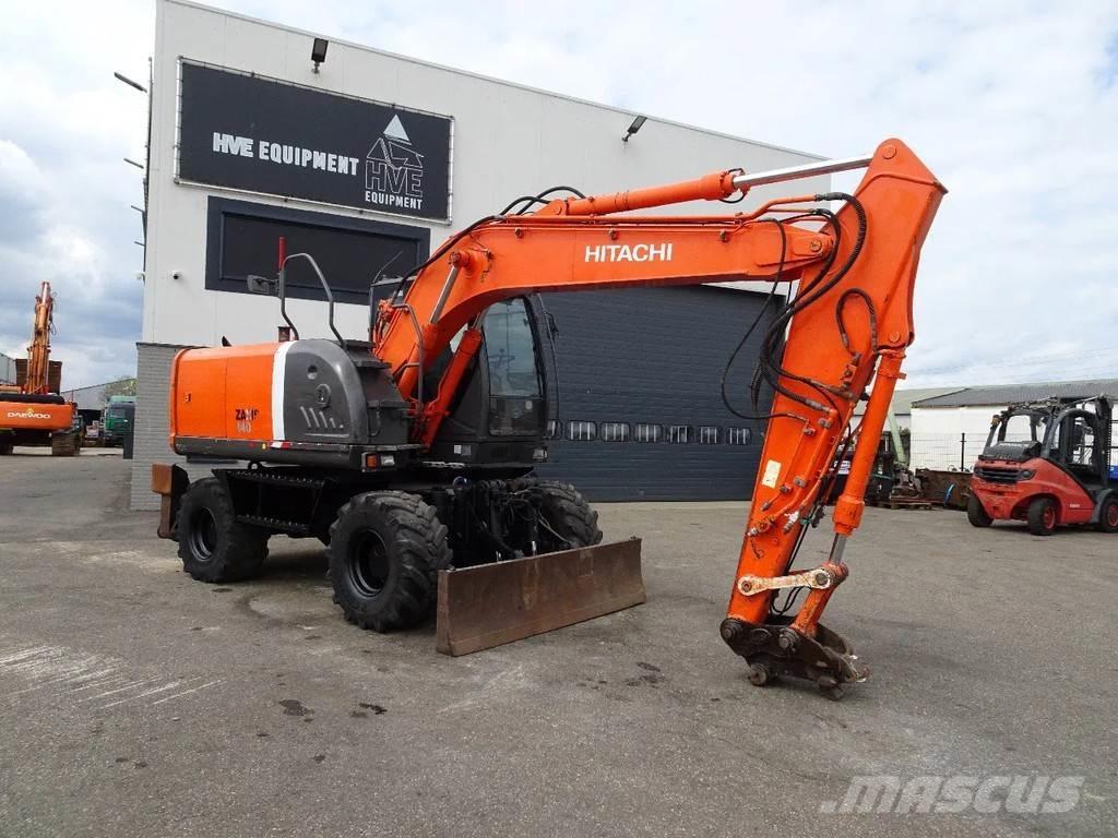 Hitachi ZX140W-3 ホイール式油圧ショベル（パワーショベル・ユンボ・バックホー）