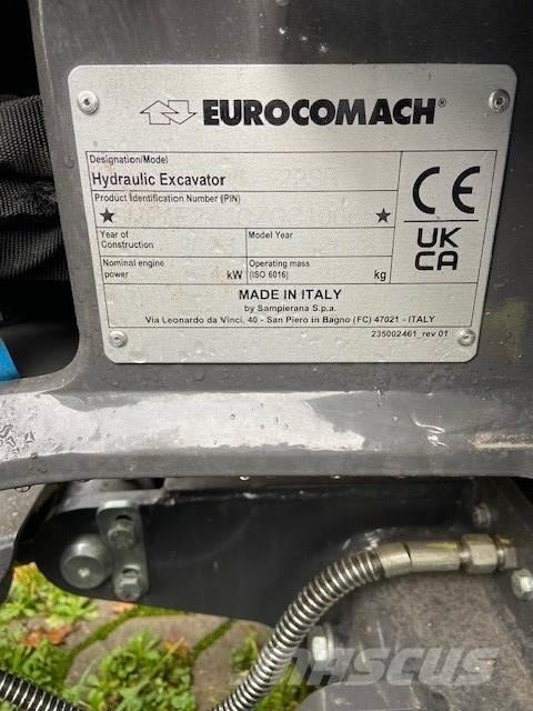 Eurocomach 22SR ミニ油圧ショベル 7t以下（ミニユンボ・ミニディガー）