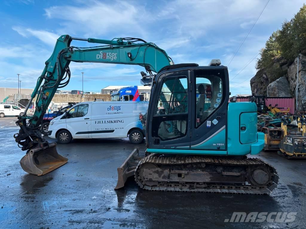 Kobelco SK 75 SR-3E 中型油圧ショベル 7ｔ-12ｔ（ユンボ・パワーショベル・バックホー）