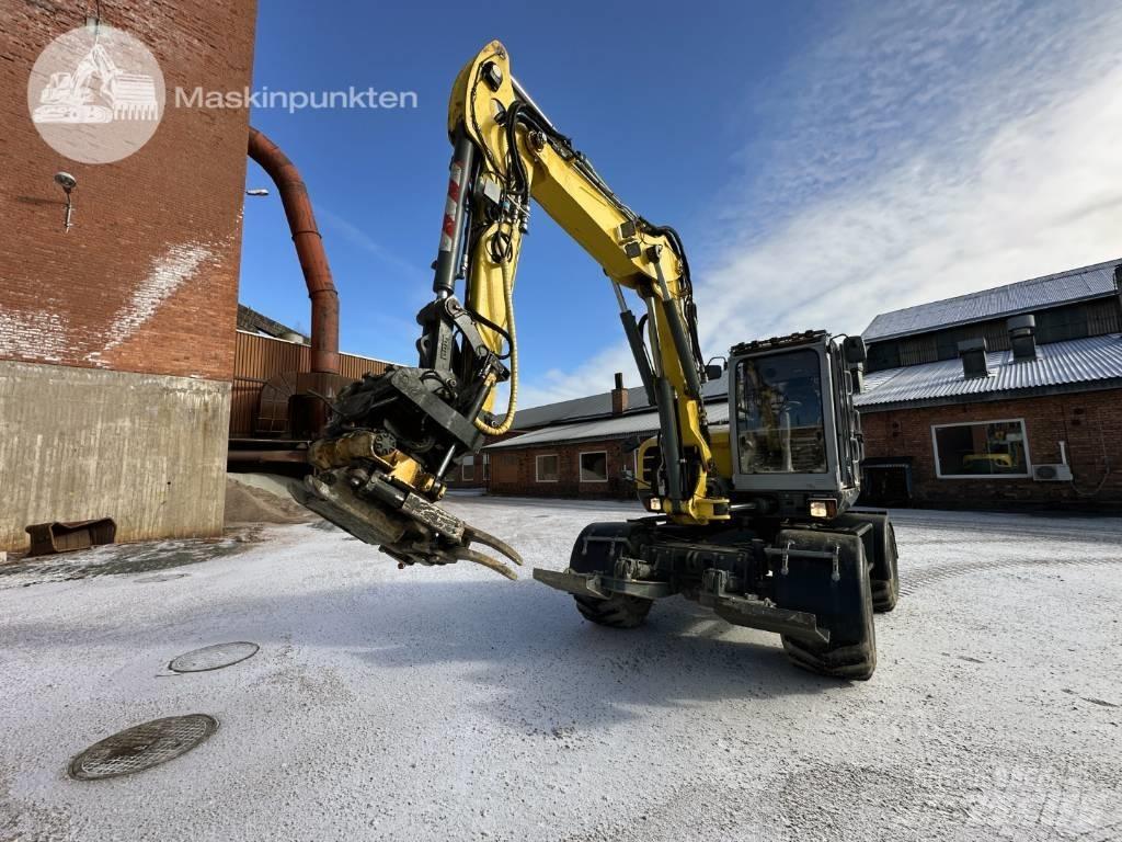 Wacker Neuson EW 100 ホイール式油圧ショベル（パワーショベル・ユンボ・バックホー）