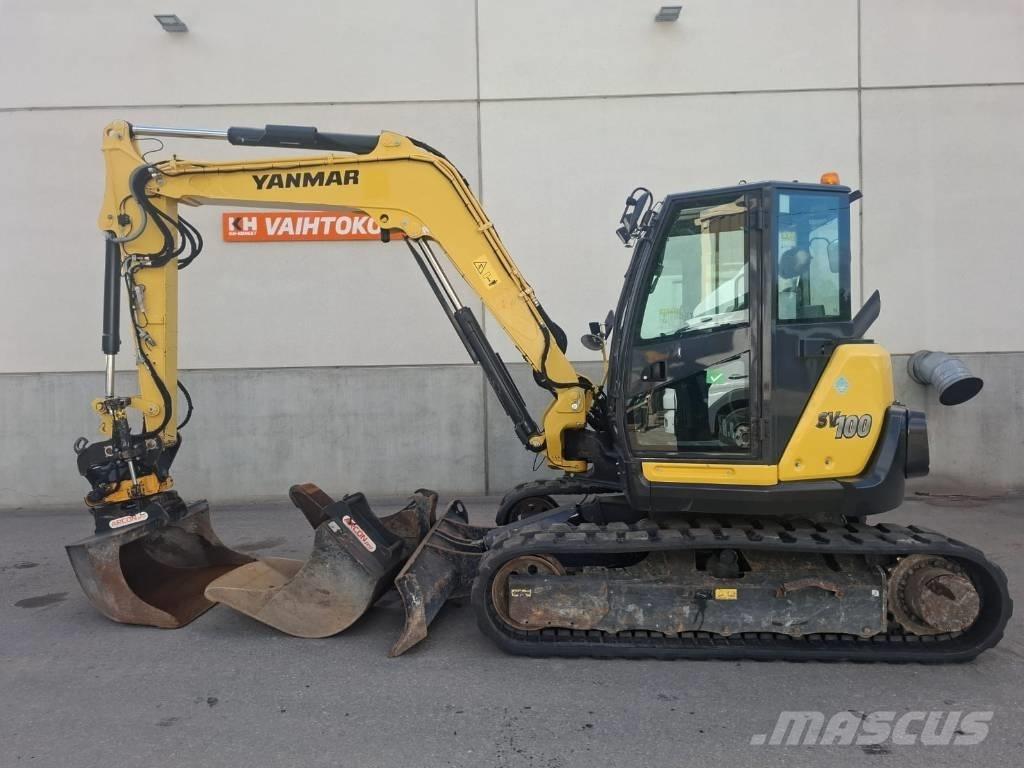 Yanmar SV 100-2A 中型油圧ショベル 7ｔ-12ｔ（ユンボ・パワーショベル・バックホー）
