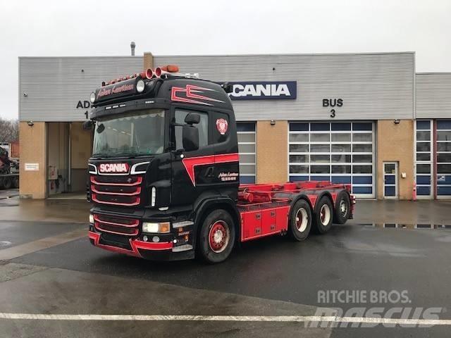Scania R 500 ケーブルリフト着脱式トラック
