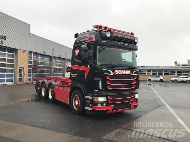 Scania R 500 ケーブルリフト着脱式トラック
