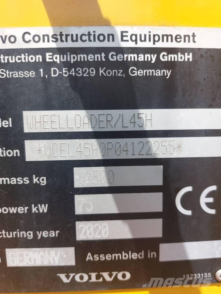 Volvo L 45 H ホイールローダー・タイヤショベル