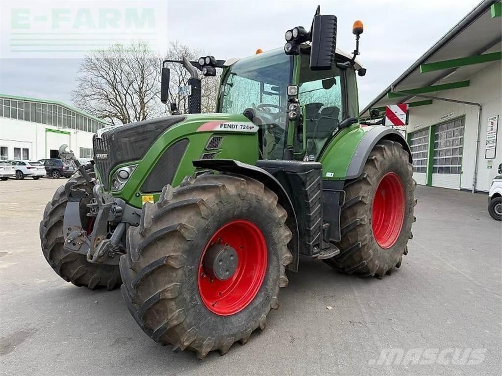 Fendt 724 vario s4 トラクター