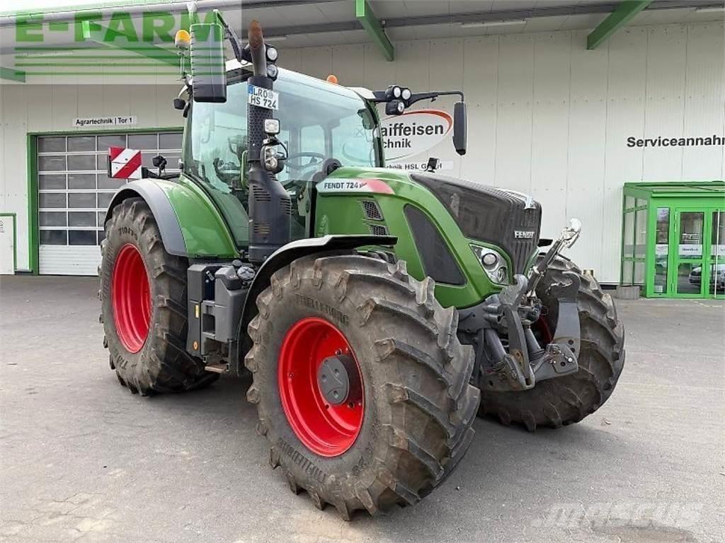 Fendt 724 vario s4 トラクター