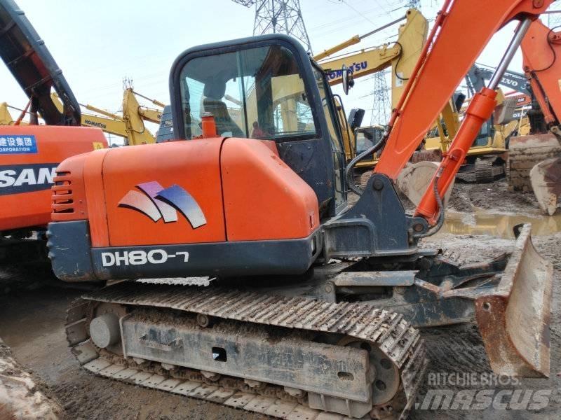 Doosan DH 80 中型油圧ショベル 7ｔ-12ｔ（ユンボ・パワーショベル・バックホー）