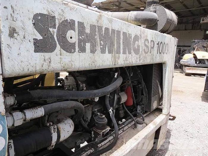 Schwing SP1000 コンクリートポンプ車