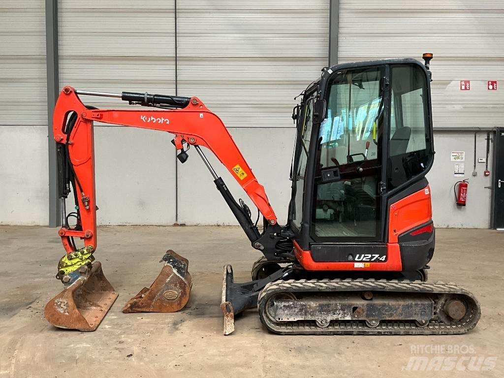 Kubota U 27-4 ミニ油圧ショベル 7t以下（ミニユンボ・ミニディガー）
