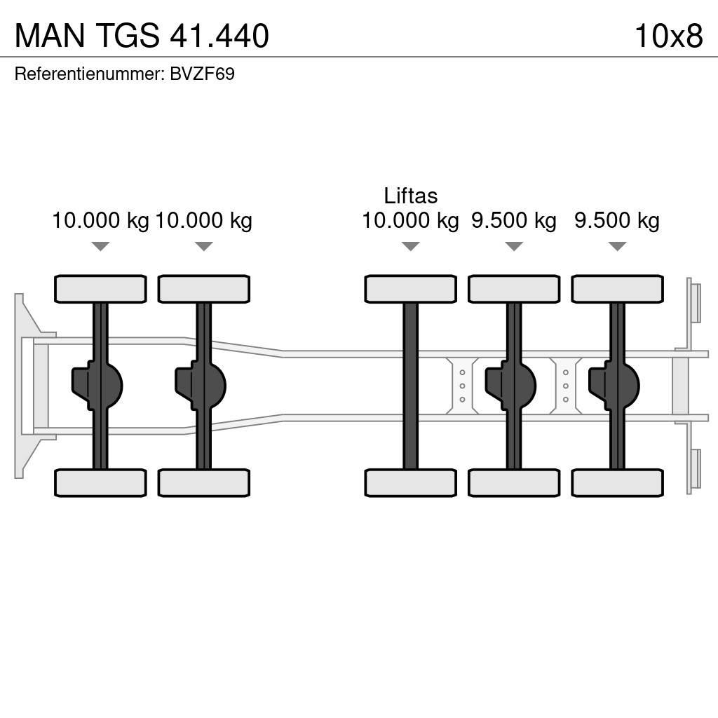MAN TGS 41.440 ダンプ