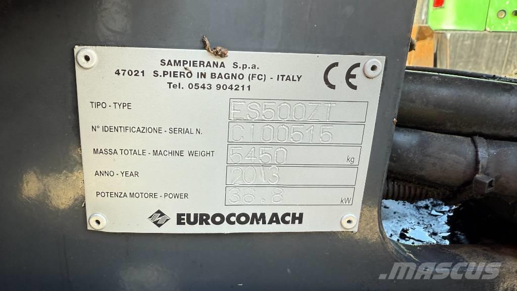 Eurocomach ES 500 ZT ミニ油圧ショベル 7t以下（ミニユンボ・ミニディガー）