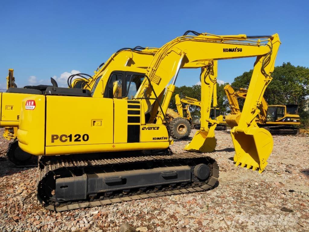 Komatsu PC120-6 中型油圧ショベル 7ｔ-12ｔ（ユンボ・パワーショベル・バックホー）
