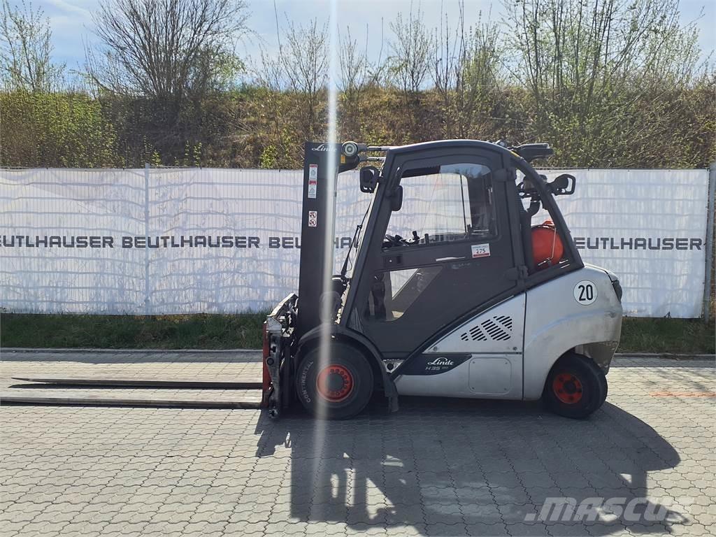 Linde H35T LPGフォークリフト