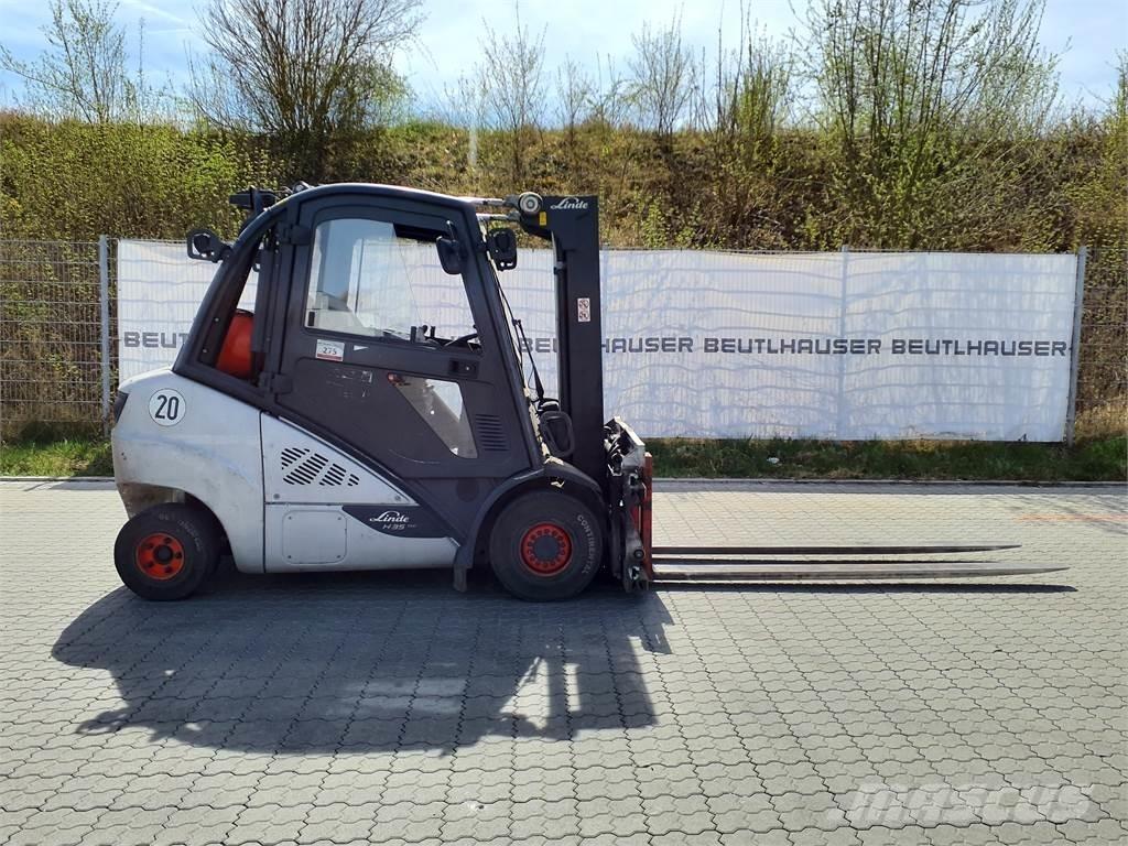 Linde H35T LPGフォークリフト