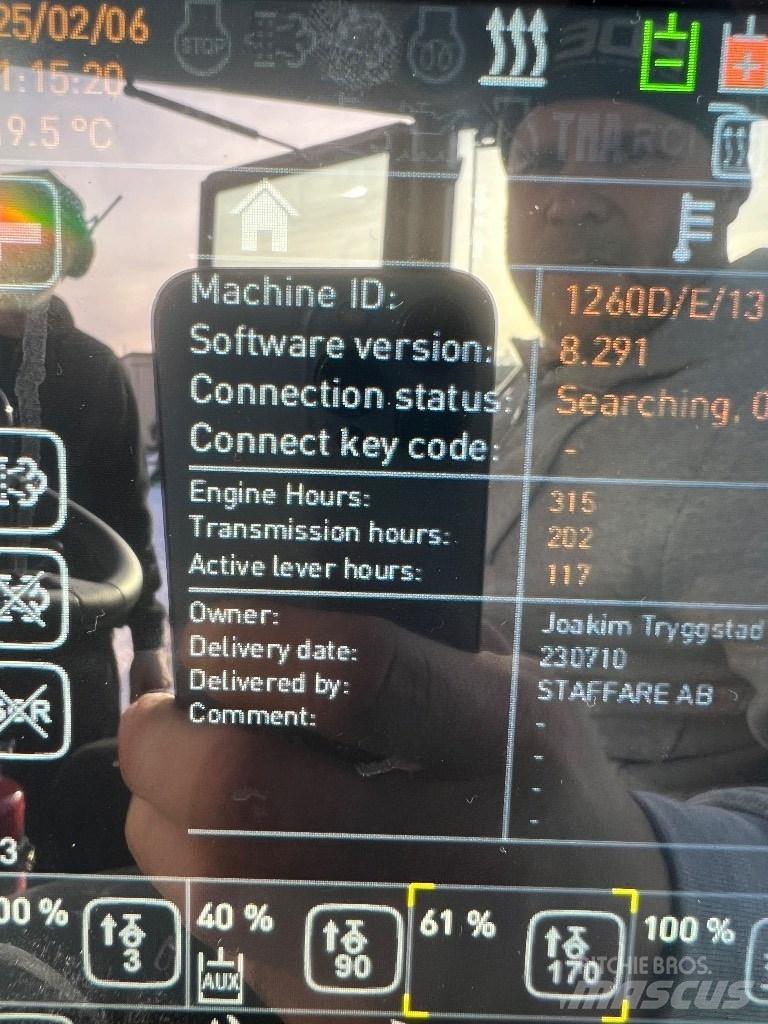 Huddig 1370 バックホーローダー
