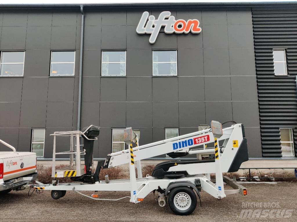 Dino 135 T Skylift 高所作業台付トレーラー
