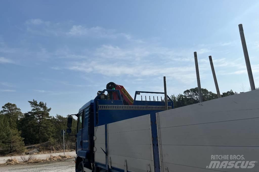 MAN TGM 18.290 クレーントラック、ユニック車