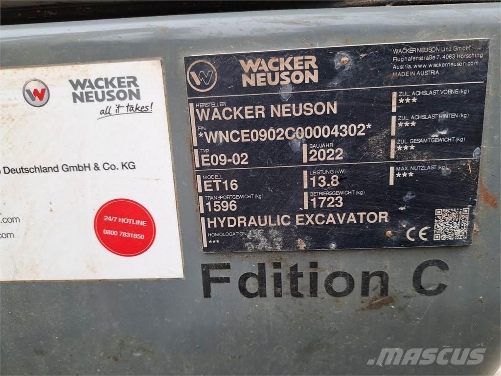 Wacker Neuson ET16 大型油圧ショベル12t以上（パワーショベル・ユンボ）