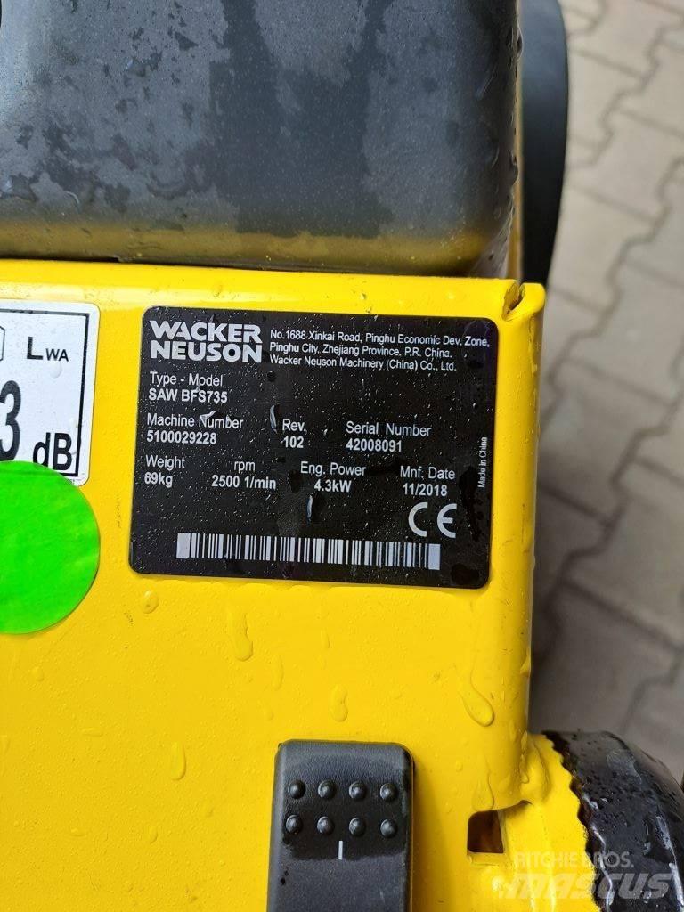 Wacker Neuson BFS735 岩・コンクリートソー