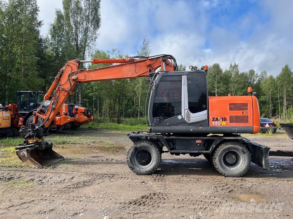 Hitachi ZX140W-3 ホイール式油圧ショベル（パワーショベル・ユンボ・バックホー）