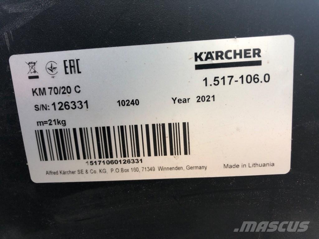 Kärcher KM 70/20 C 路面清掃機