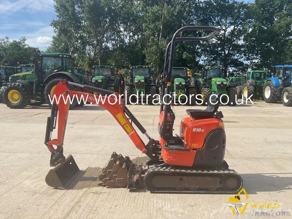 Kubota U 10-3 ミニ油圧ショベル 7t以下（ミニユンボ・ミニディガー）