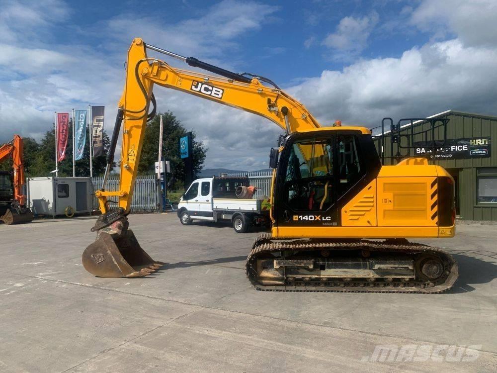 JCB 140 X LC 大型油圧ショベル12t以上（パワーショベル・ユンボ）