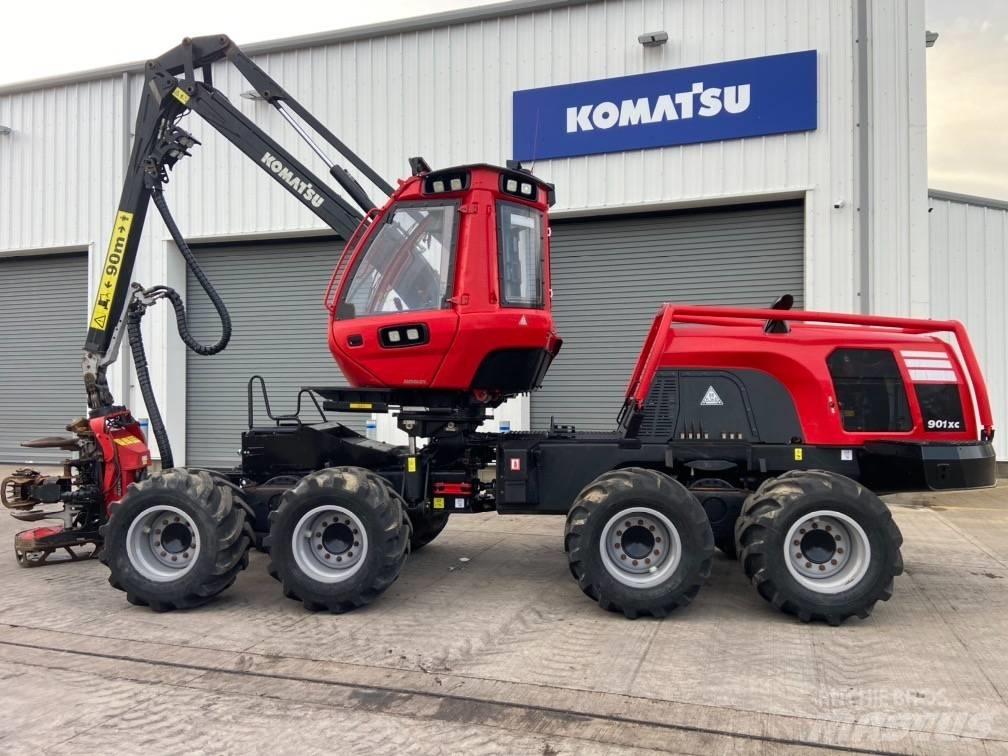 Komatsu 901XC ハーベスター