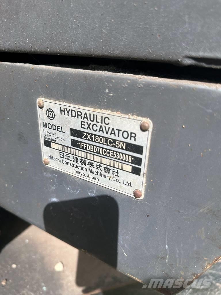 Hitachi ZX 180 LC 大型油圧ショベル12t以上（パワーショベル・ユンボ）