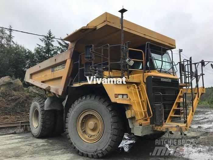 Komatsu HD605-7 サイト　ダンプ