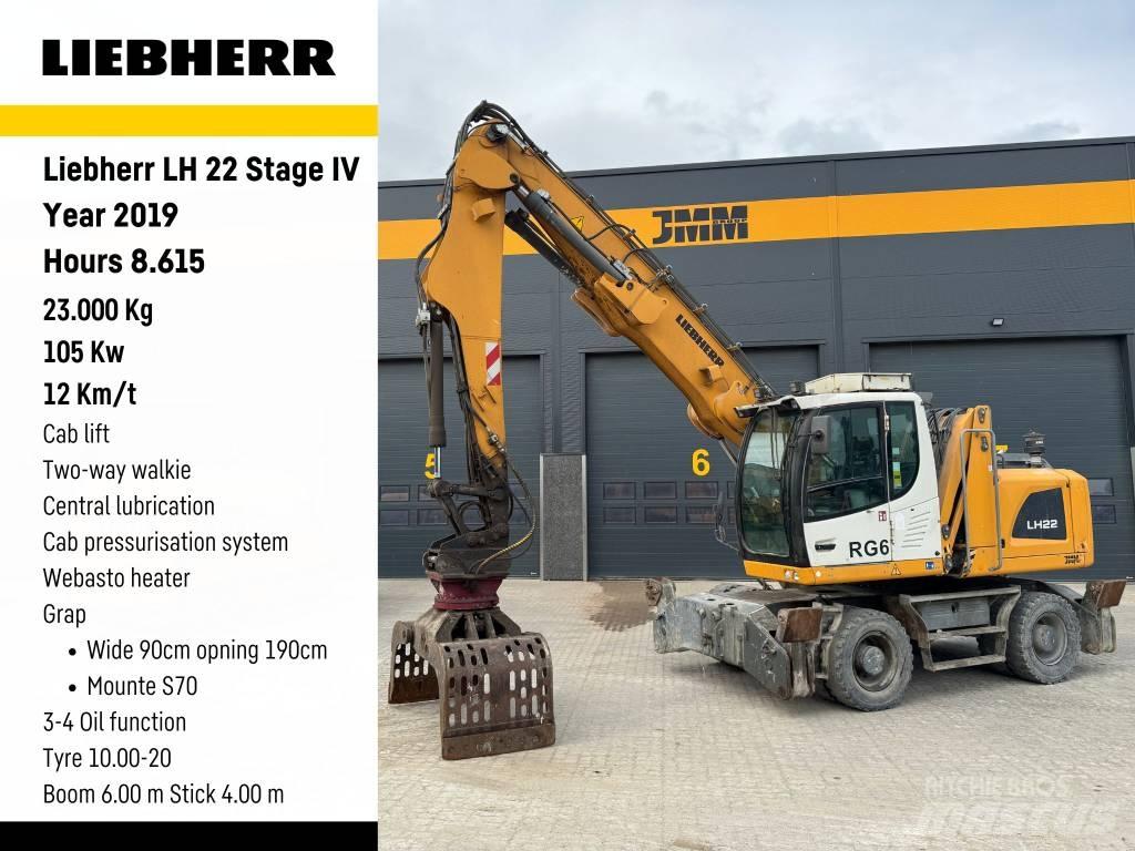 Liebherr LH 22 廃棄物／工業産廃処理機