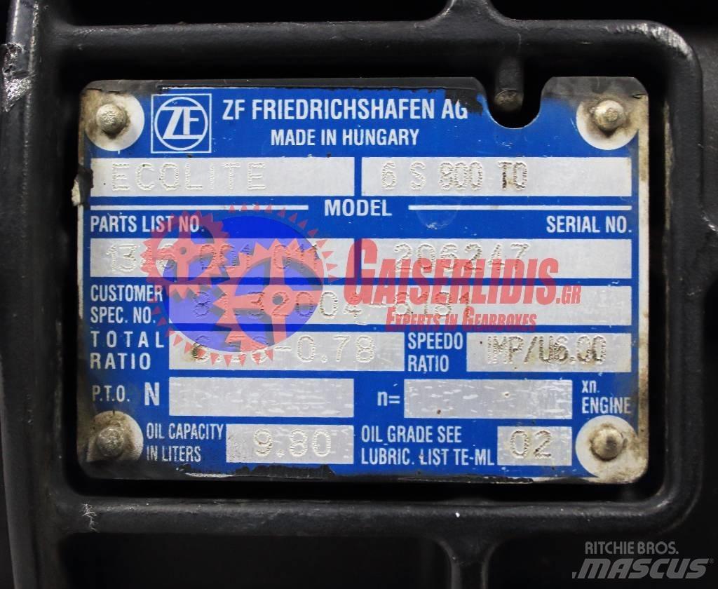 ZF 6S 800 TO ギアボックス