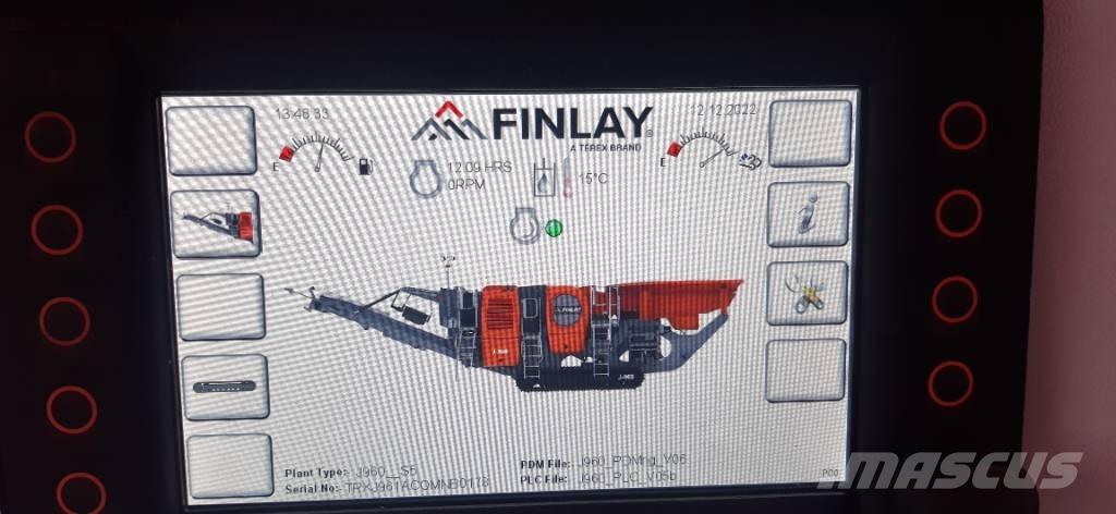 Terex Finlay J-960A 自走式クラッシャー