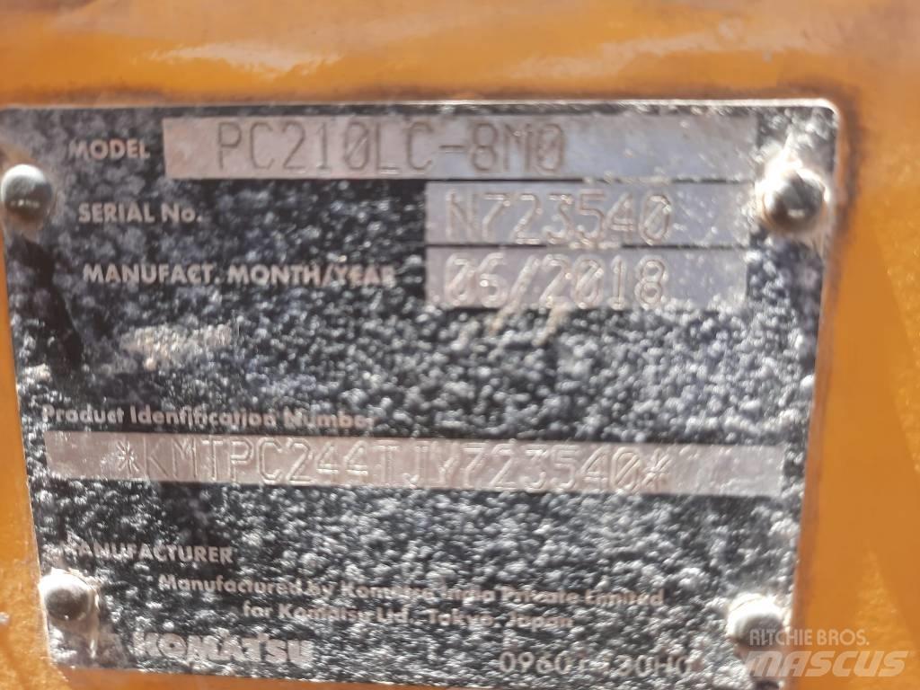 Komatsu PC 210 大型油圧ショベル12t以上（パワーショベル・ユンボ）