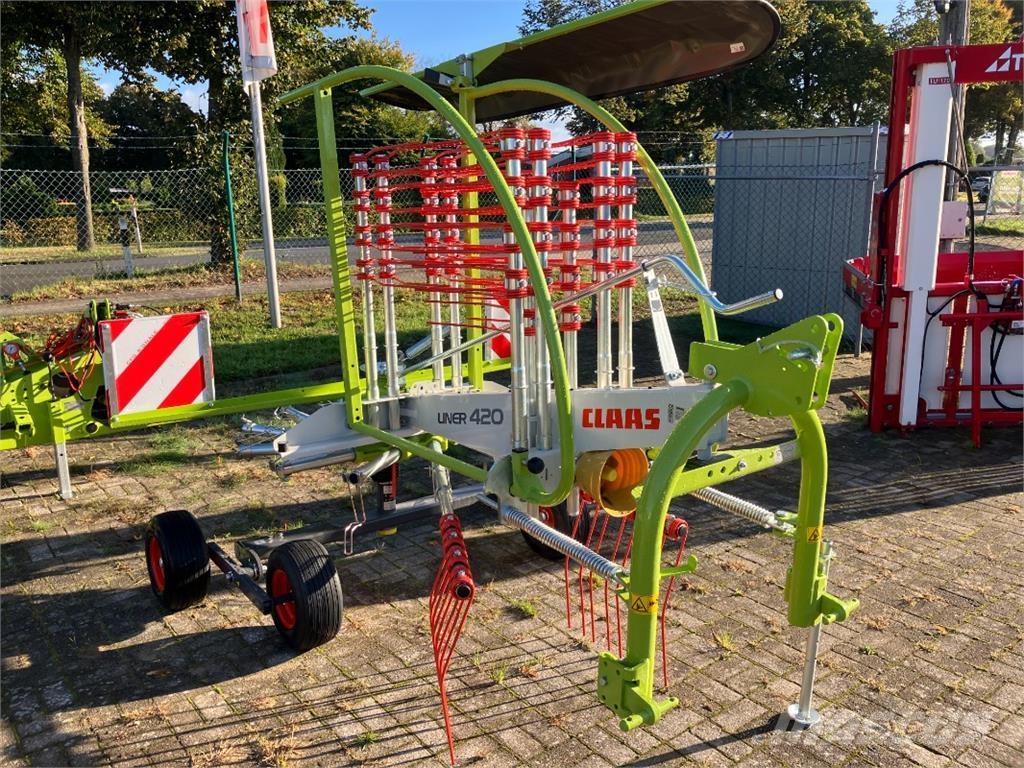CLAAS Liner 420 スワーサー・ウインドローア