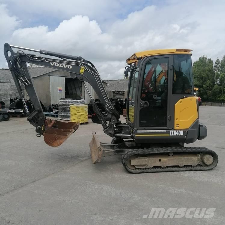 Volvo ECR 40 D ミニ油圧ショベル 7t以下（ミニユンボ・ミニディガー）