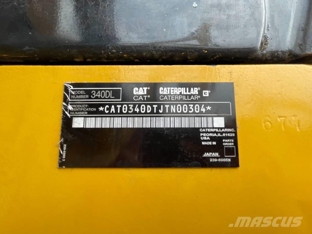 CAT 340 大型油圧ショベル12t以上（パワーショベル・ユンボ）