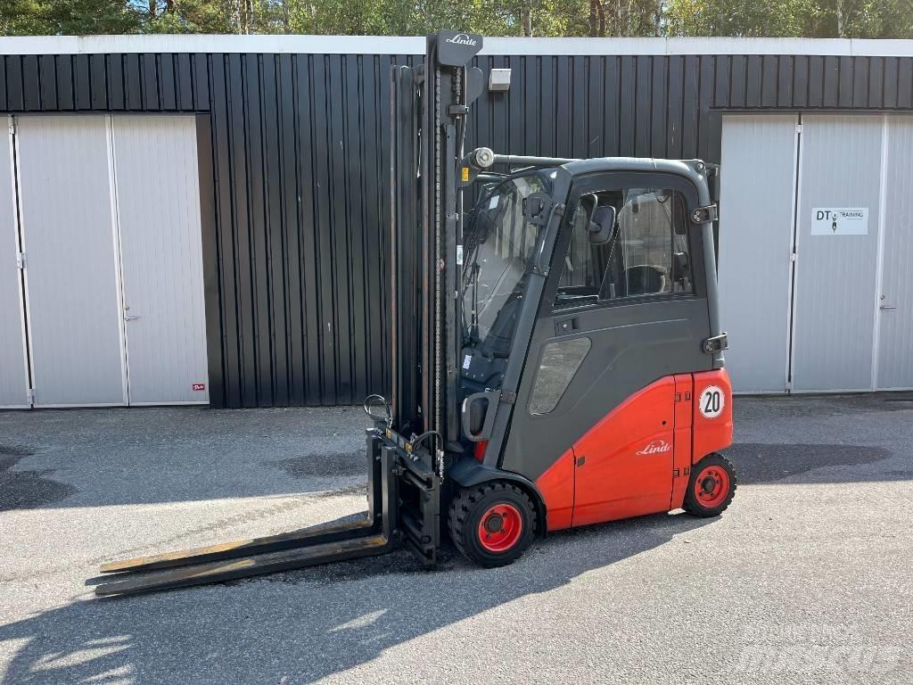 Linde E 20 PRISVÄRD バッテリーフォークリフト