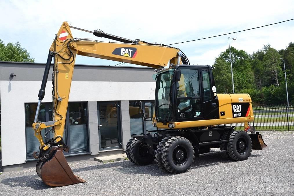 CAT M 315 D ホイール式油圧ショベル（パワーショベル・ユンボ・バックホー）