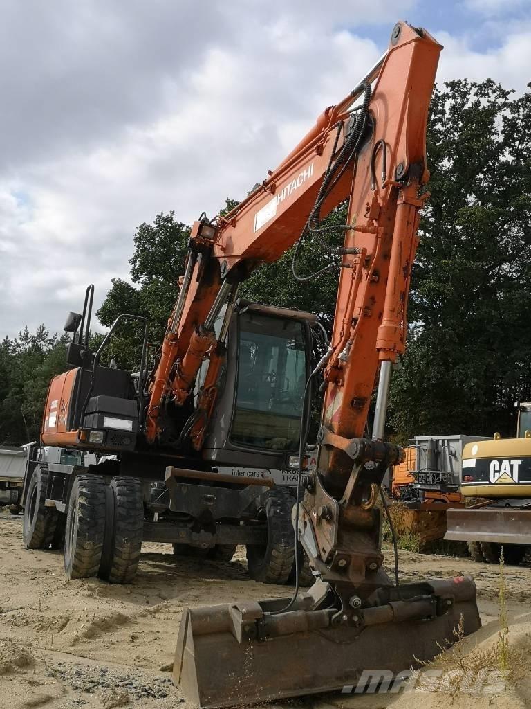 Hitachi ZX 130 W ホイール式油圧ショベル（パワーショベル・ユンボ・バックホー）