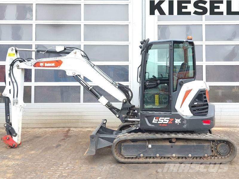 Bobcat E 55 z ミニ油圧ショベル 7t以下（ミニユンボ・ミニディガー）