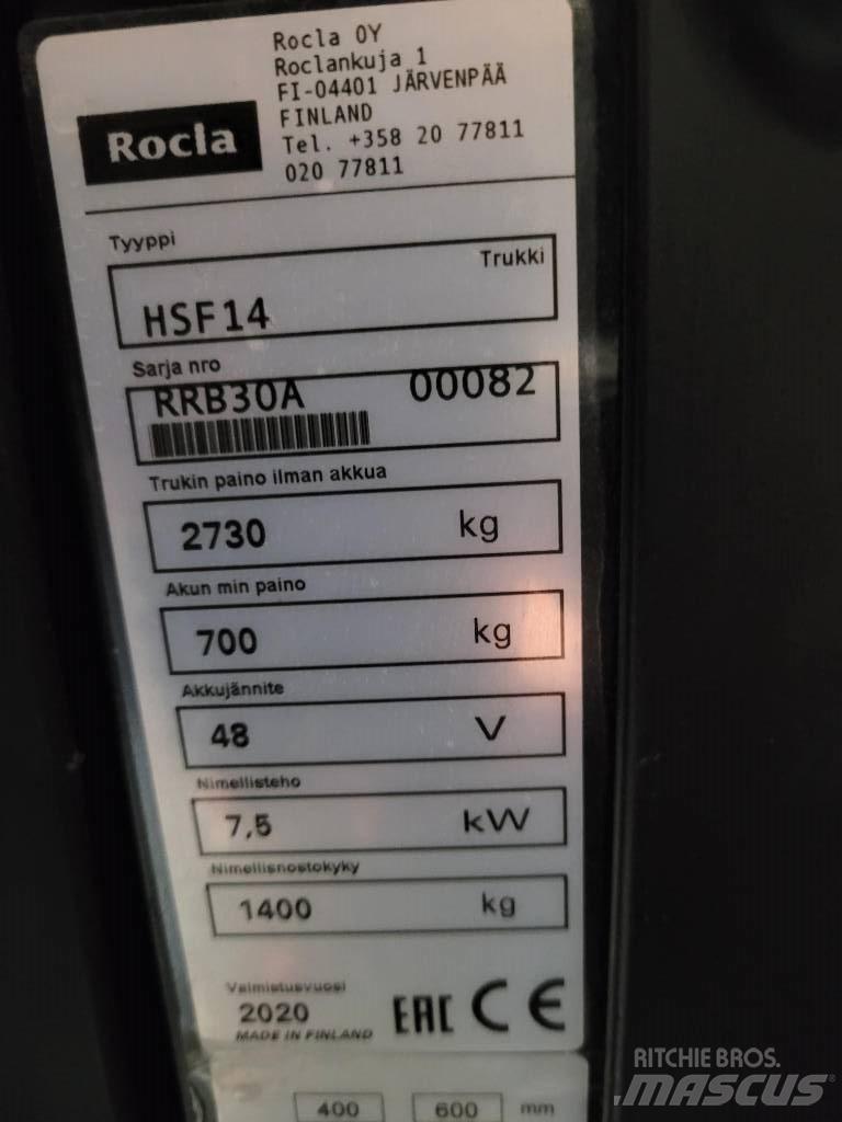 Rocla HSF14 リーチフォークリフト