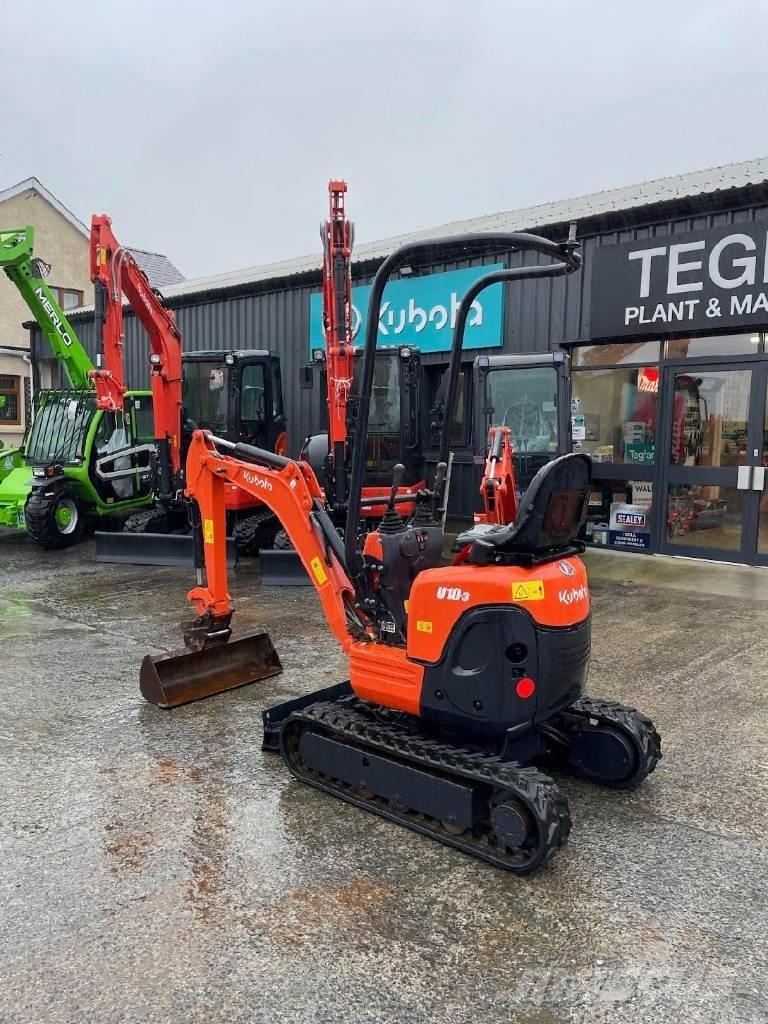 Kubota U 10-3 ミニ油圧ショベル 7t以下（ミニユンボ・ミニディガー）