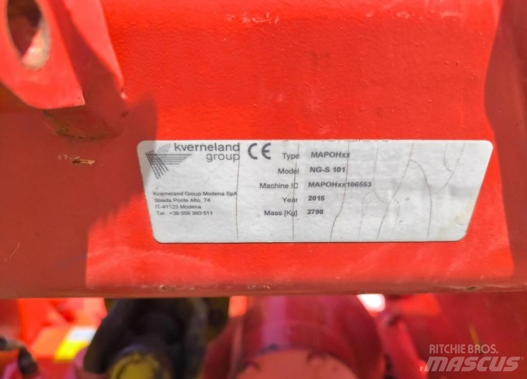 Kverneland NG-S 101 パワーハローとロータリーハロー
