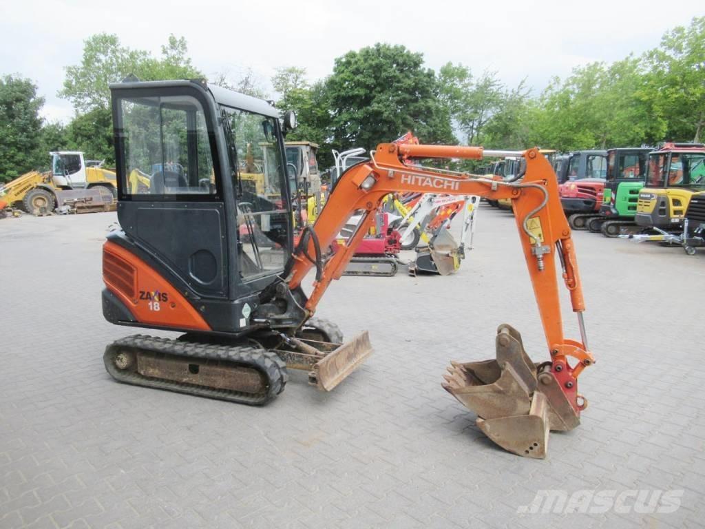 Hitachi ZX 18-3 CLR ミニ油圧ショベル 7t以下（ミニユンボ・ミニディガー）