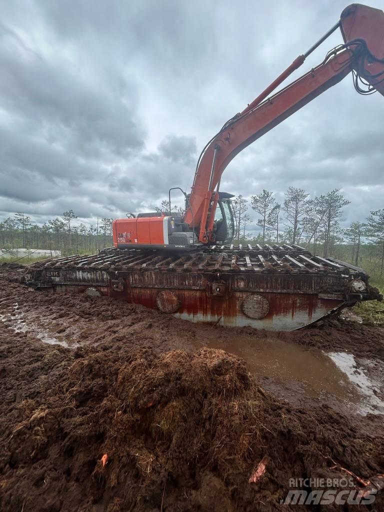 Hitachi 250 水陸両用油圧ショベル、ユンボ