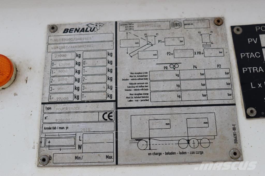 Benalu powertrack ダンプトレーラー