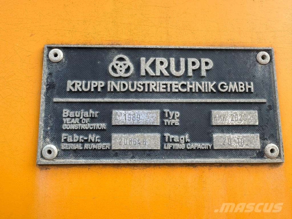 Krupp KMK 2020 オールテレーンクレーン