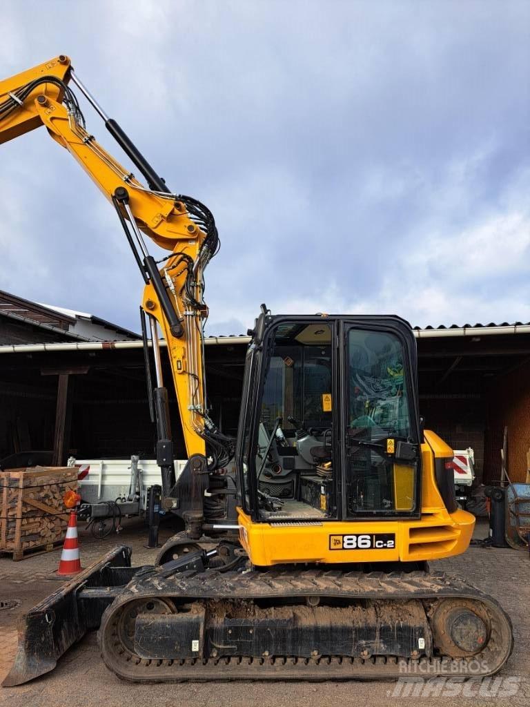 JCB 86 C-2 中型油圧ショベル 7ｔ-12ｔ（ユンボ・パワーショベル・バックホー）